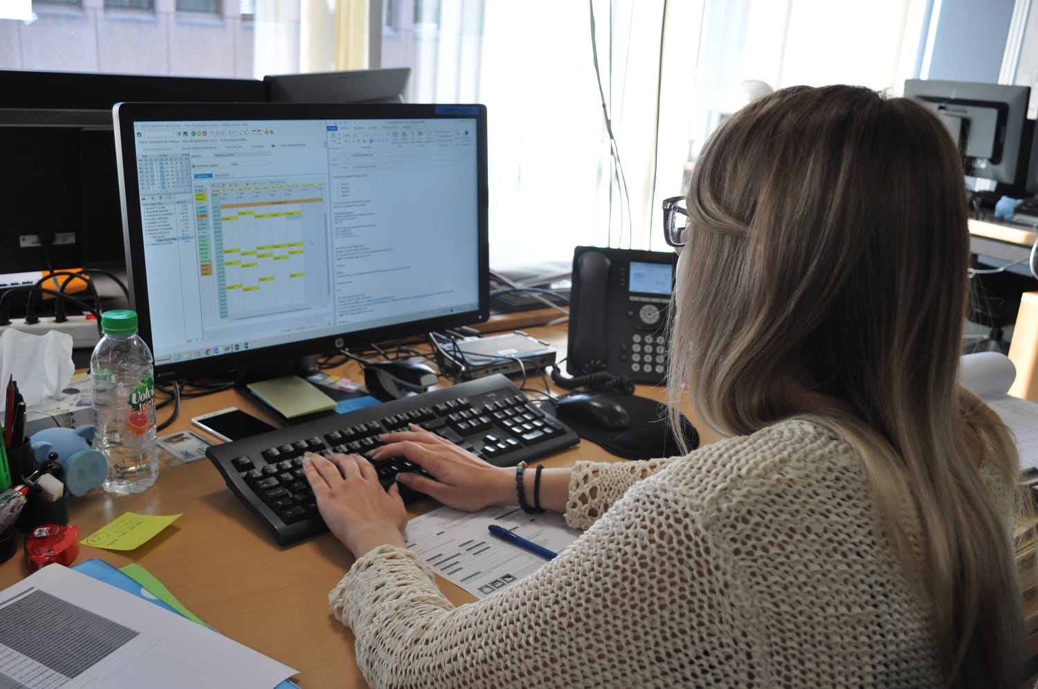 Employée de commerce